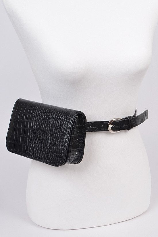 Snake Belt Bag/Crossbody