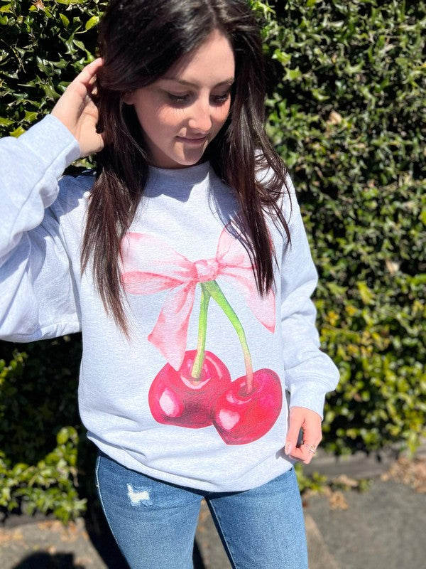 Cherry Coquette Sweatshirt