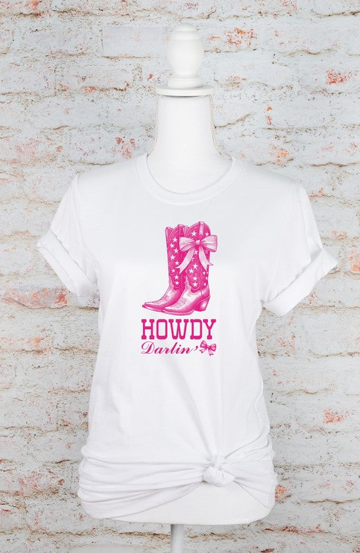 Howdy Coquette Boots Graphic Tee