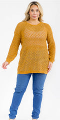 Golden Hour Knit Plus Long Sleeve