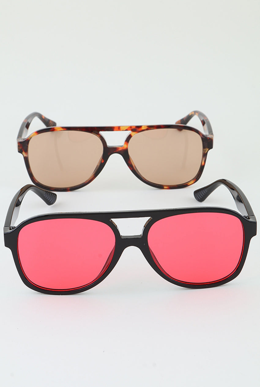 The Bright Aviator Sunglasses