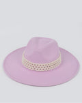 Lavender Pearls Fedora