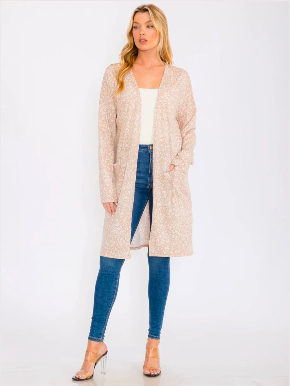 Neutral Leopard Cardigan