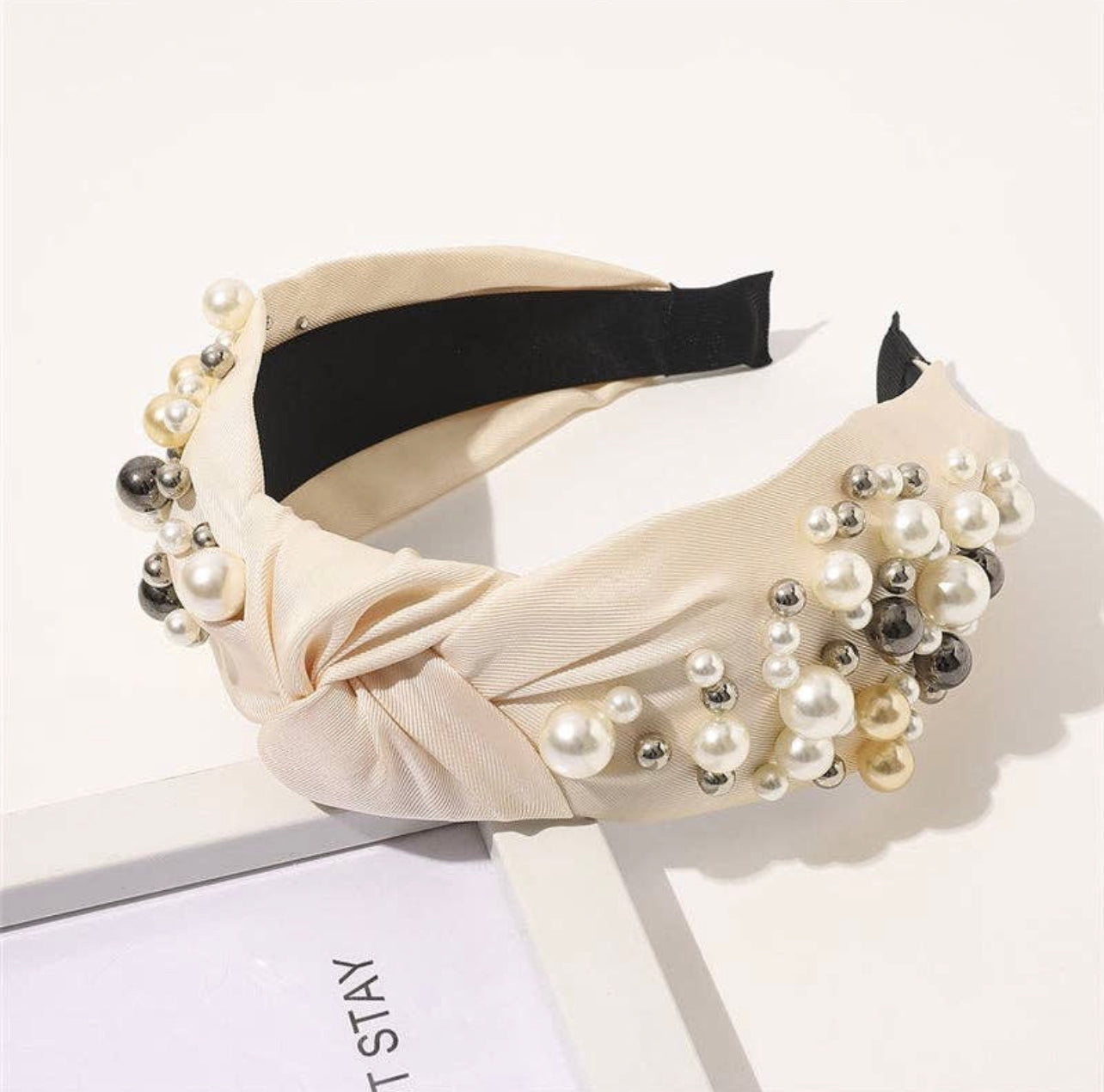 Ivory Pearl Headband