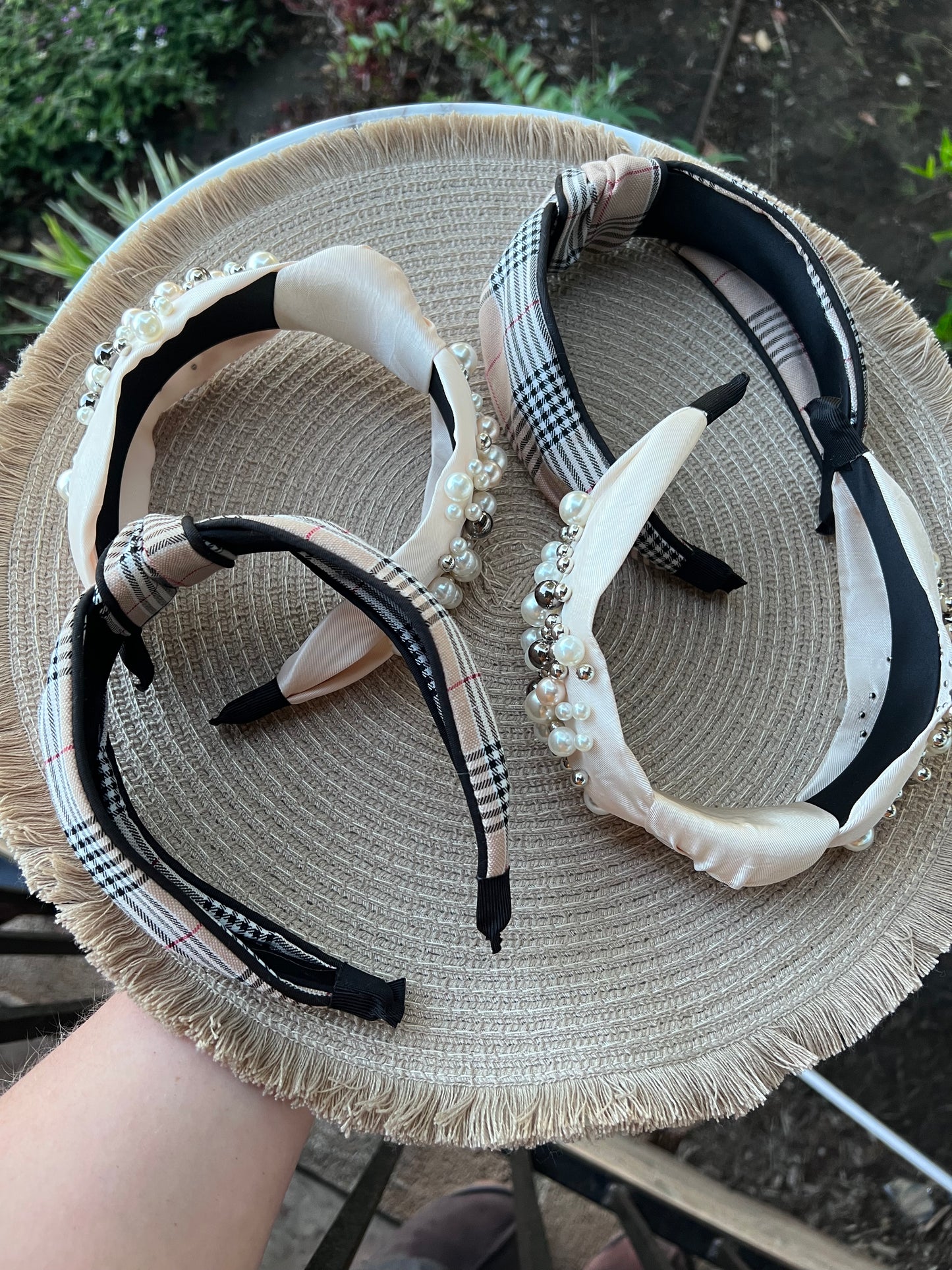 Ivory Pearl Headband