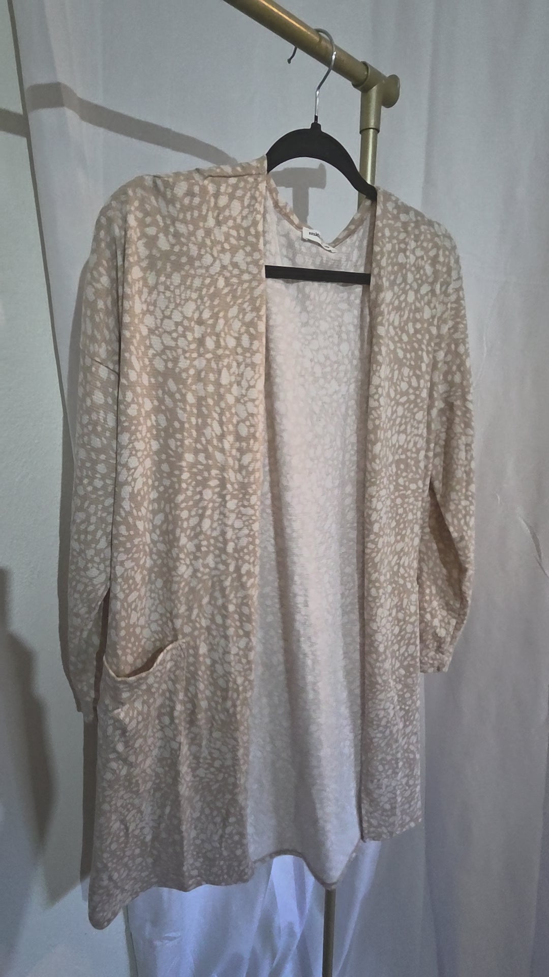 Neutral Leopard Cardigan
