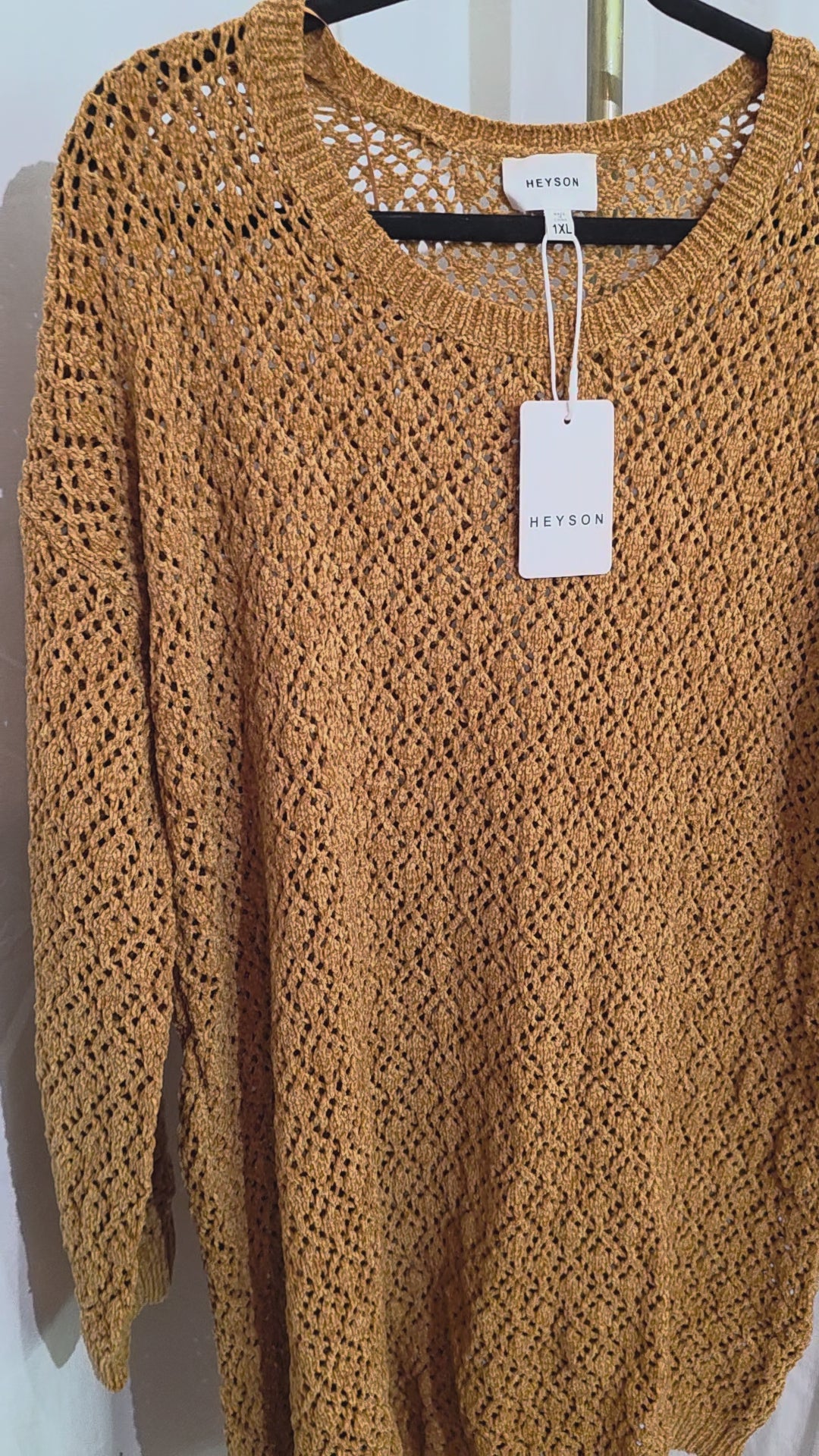 Golden Hour Knit Plus Long Sleeve