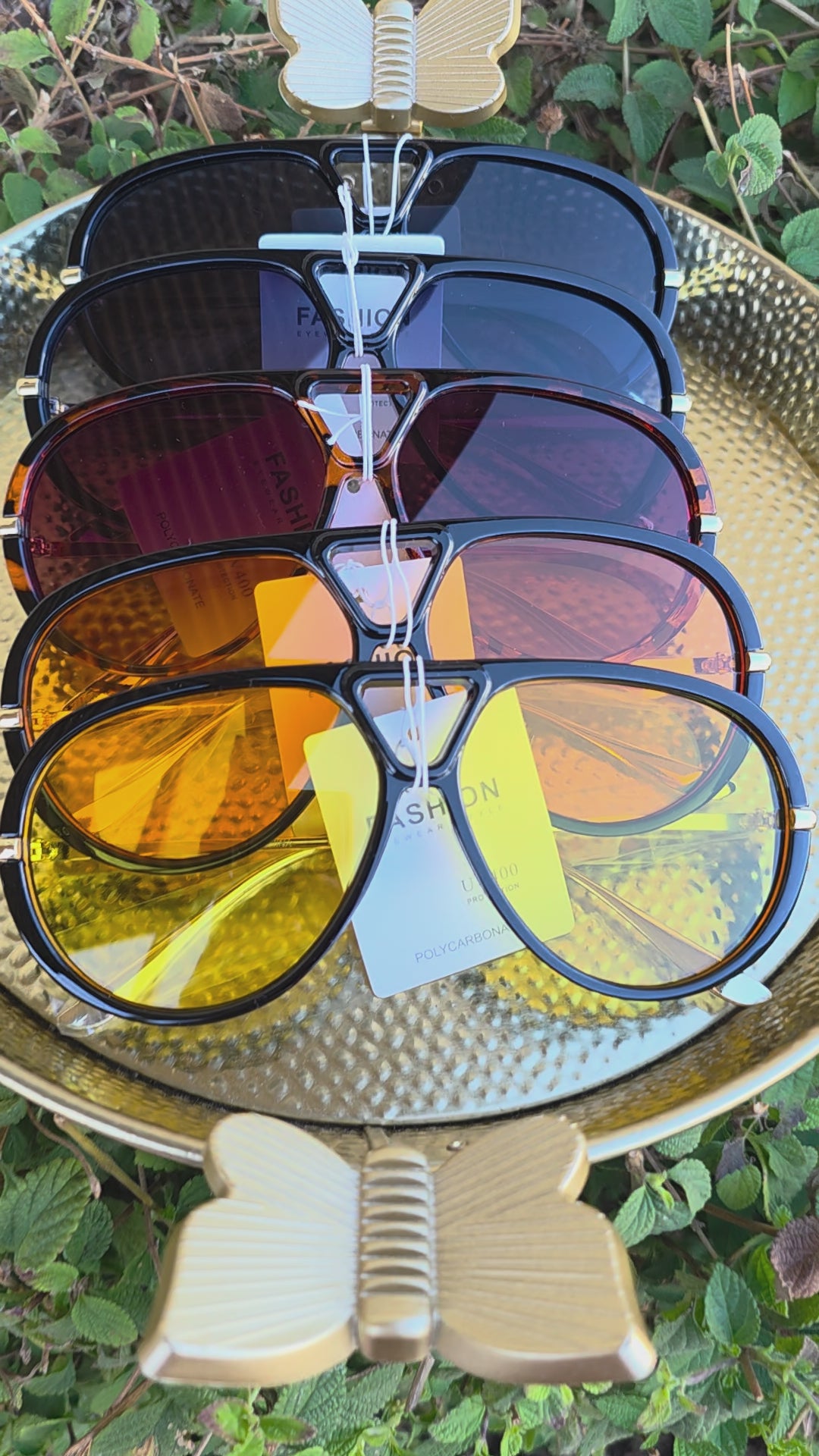 Bo-ttega Aviator Sunglasses
