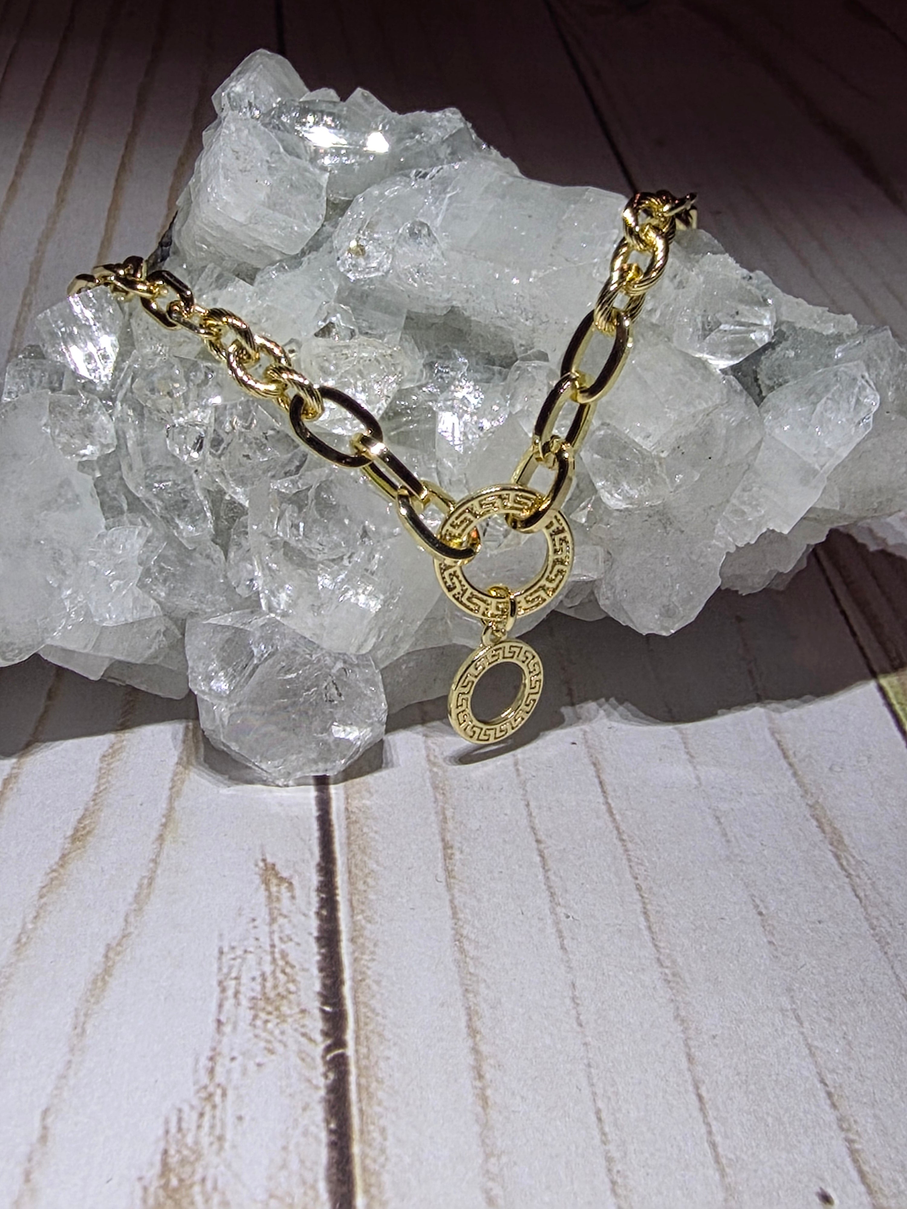 Medusa Linked Bracelet