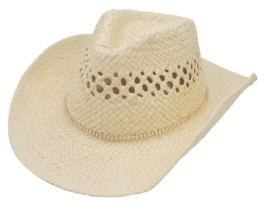 Miss Beige Cowboy Hat