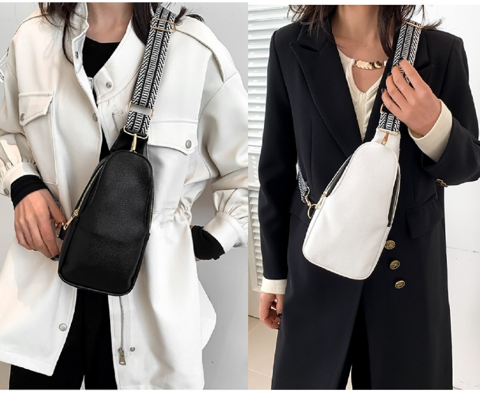 Soft Vegan Leather Crossbody Sling Bag