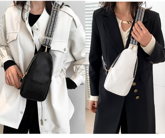Soft Vegan Leather Crossbody Sling Bag
