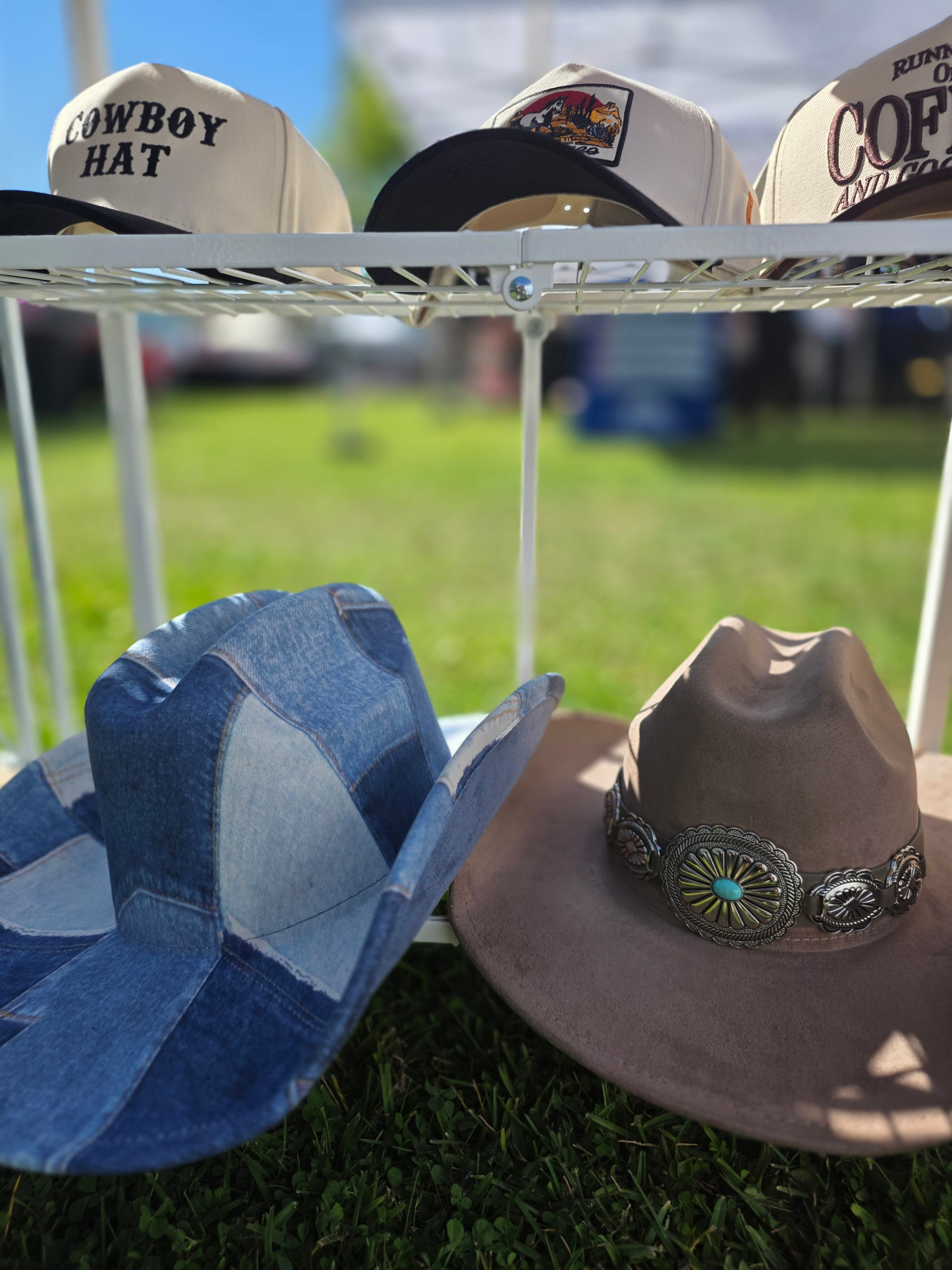 Denim on Denim Western Hat