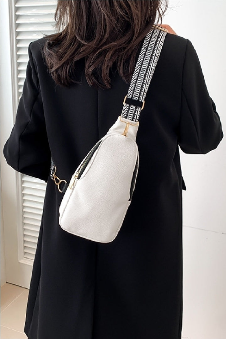 Soft Vegan Leather Crossbody Sling Bag