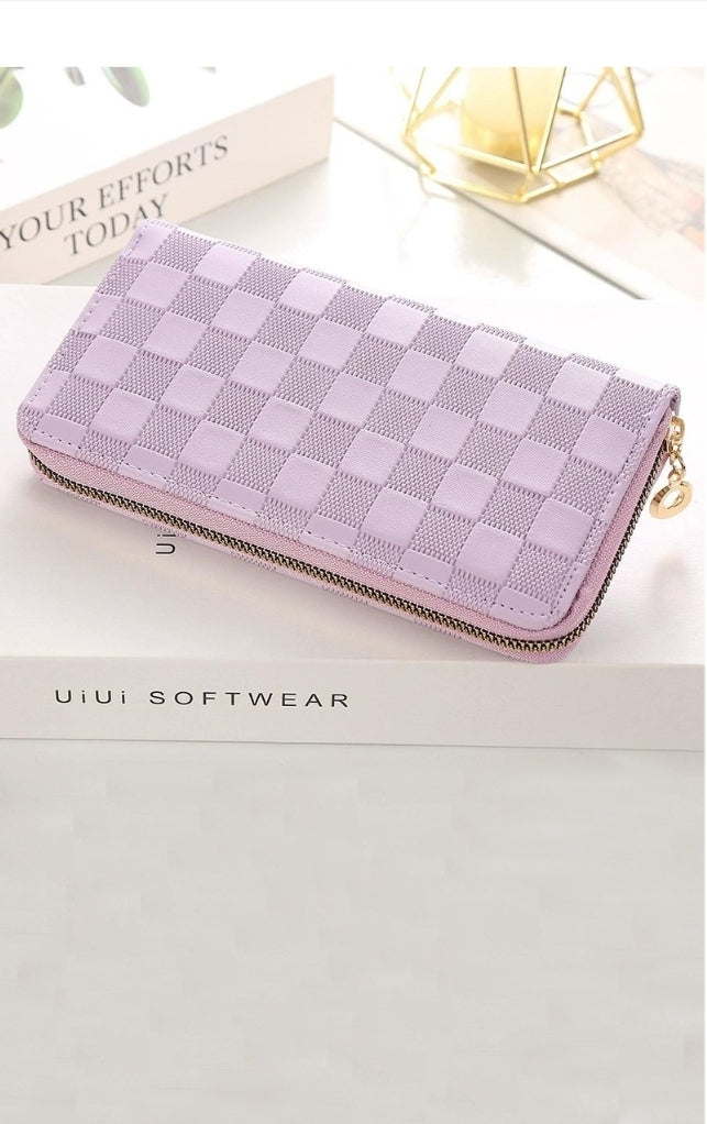Checkered Monogram Wallet