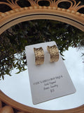 The Icon Textured Hoops