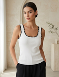 Juliette Pearl Scallop Top