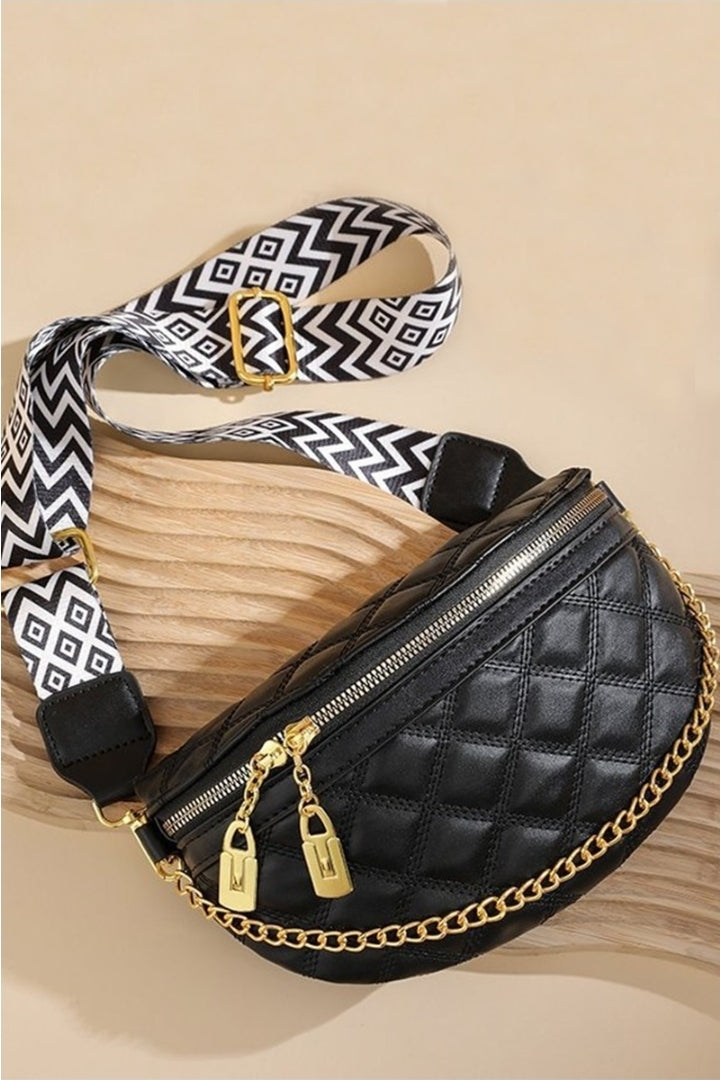 The Quilted Chain Bum Bag