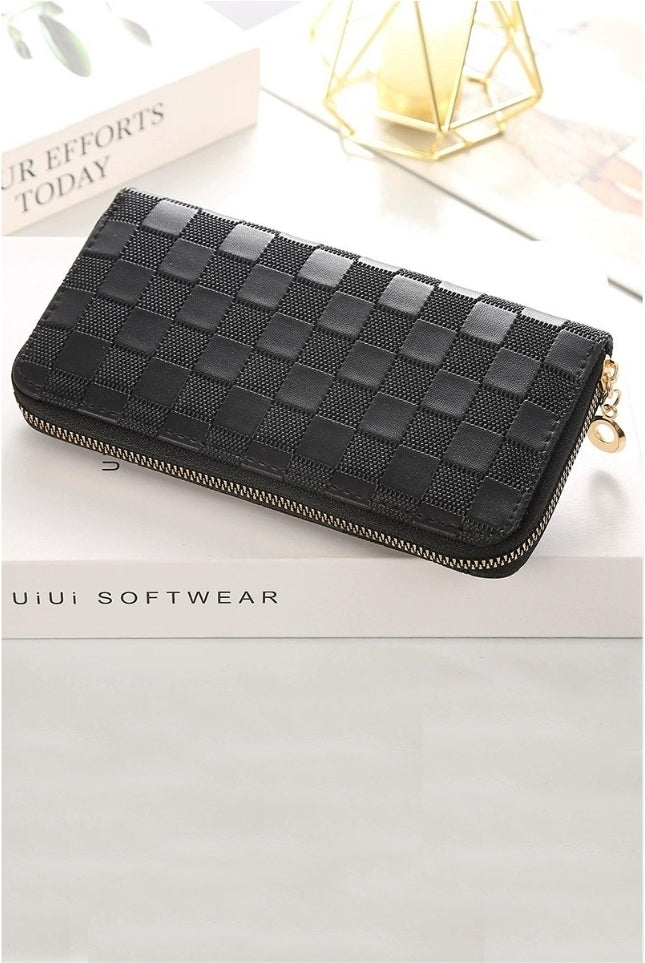 Checkered Monogram Wallet
