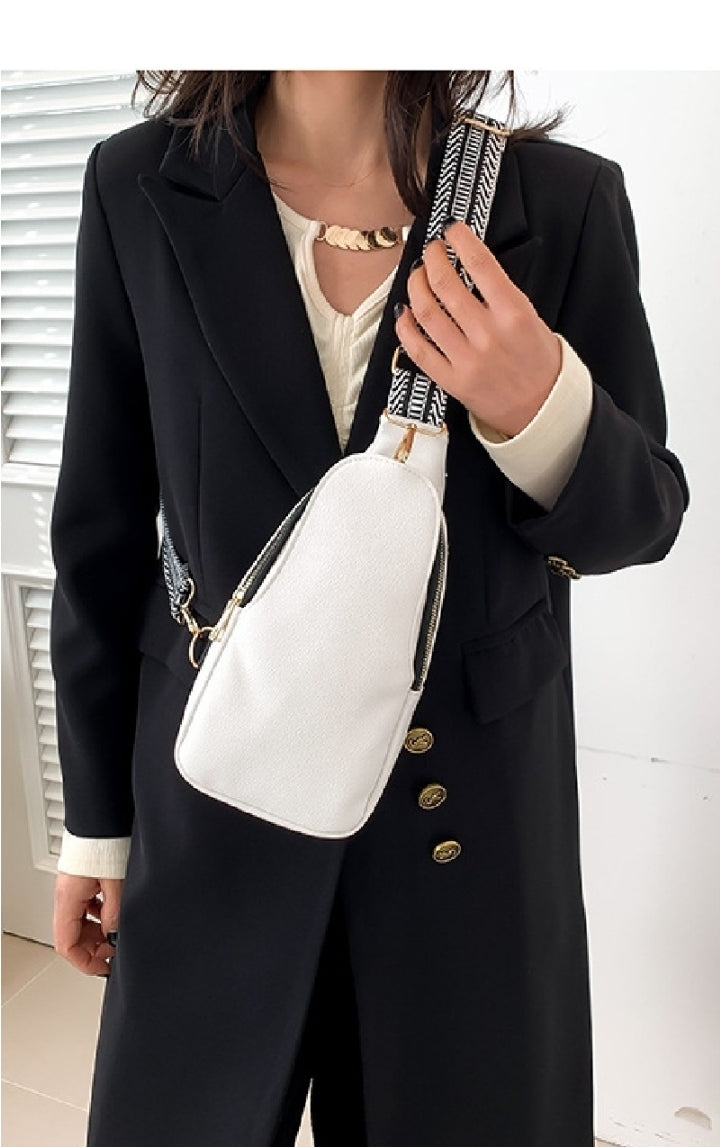 Soft Vegan Leather Crossbody Sling Bag