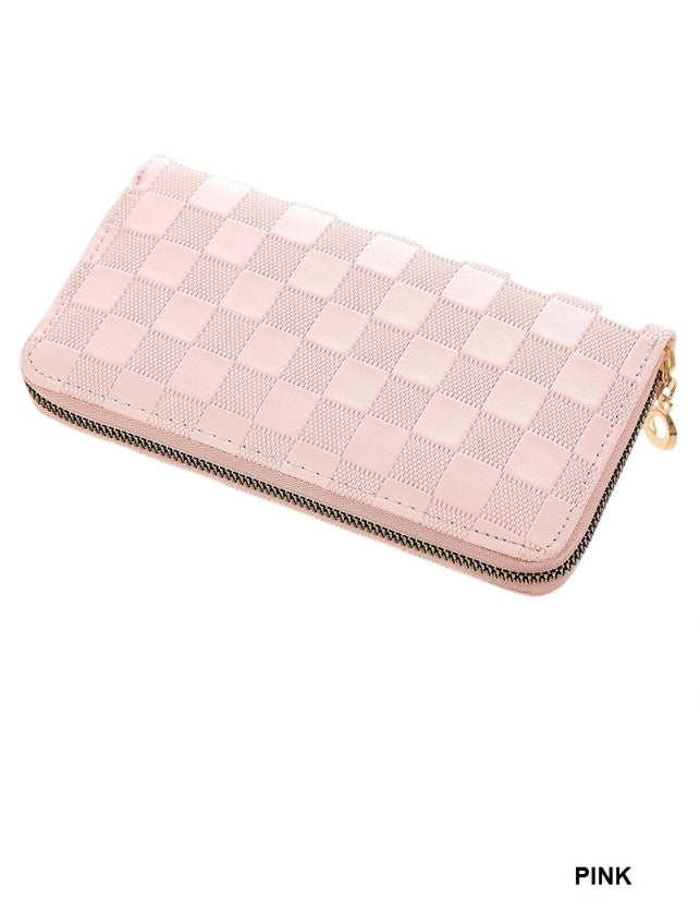 Checkered Monogram Wallet