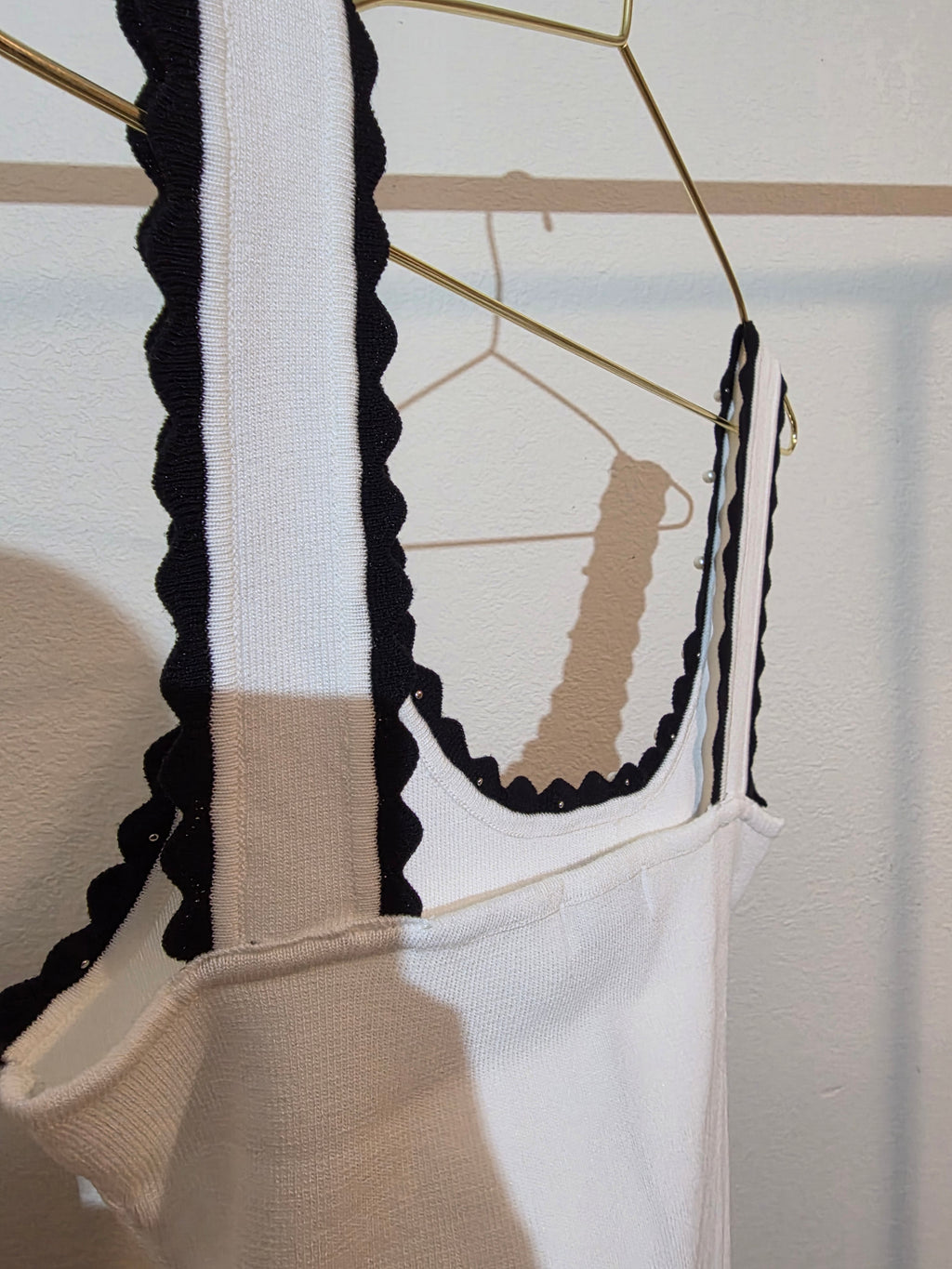 Juliette Pearl Scallop Top