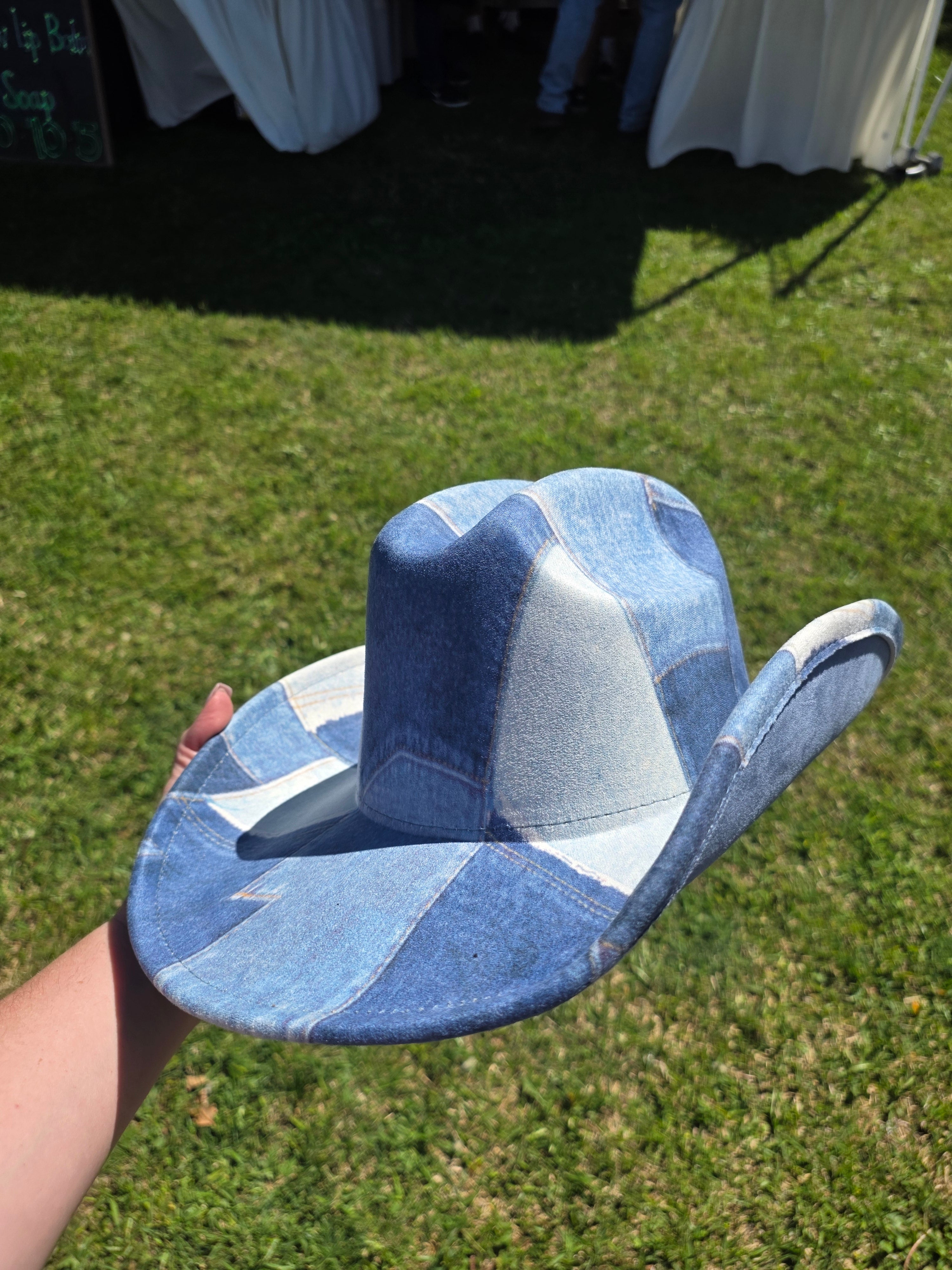 Denim on Denim Western Hat