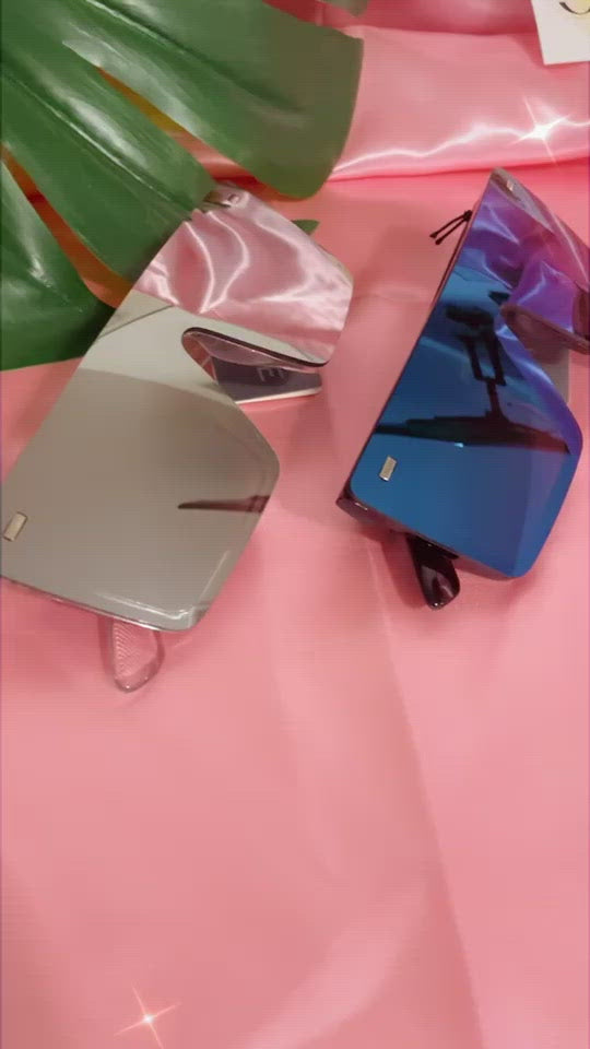 Chrome Square Sunglasses