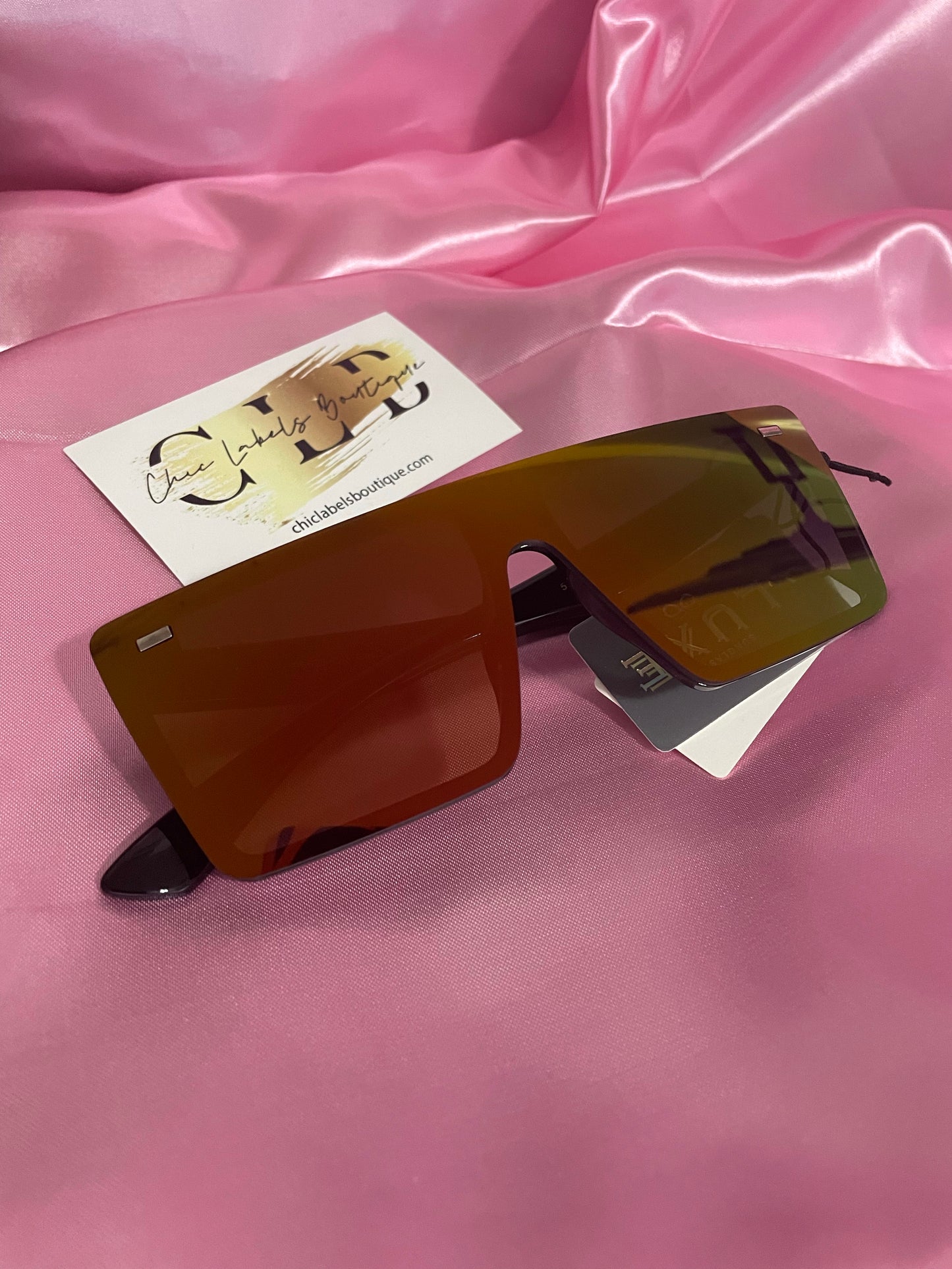 Chrome Square Sunglasses