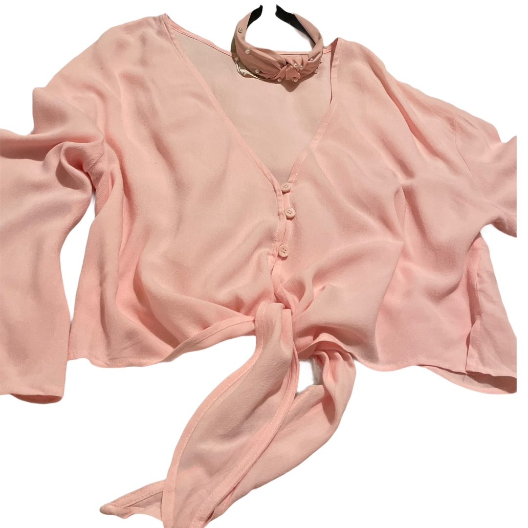 Rose Crop Blouse