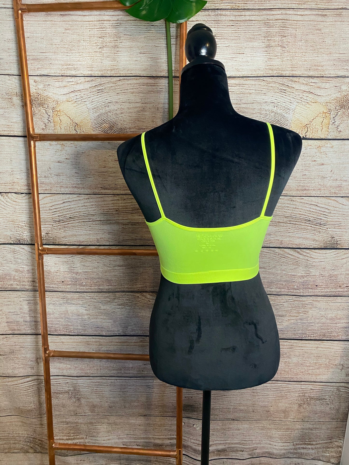 Neon Yellow Bralette