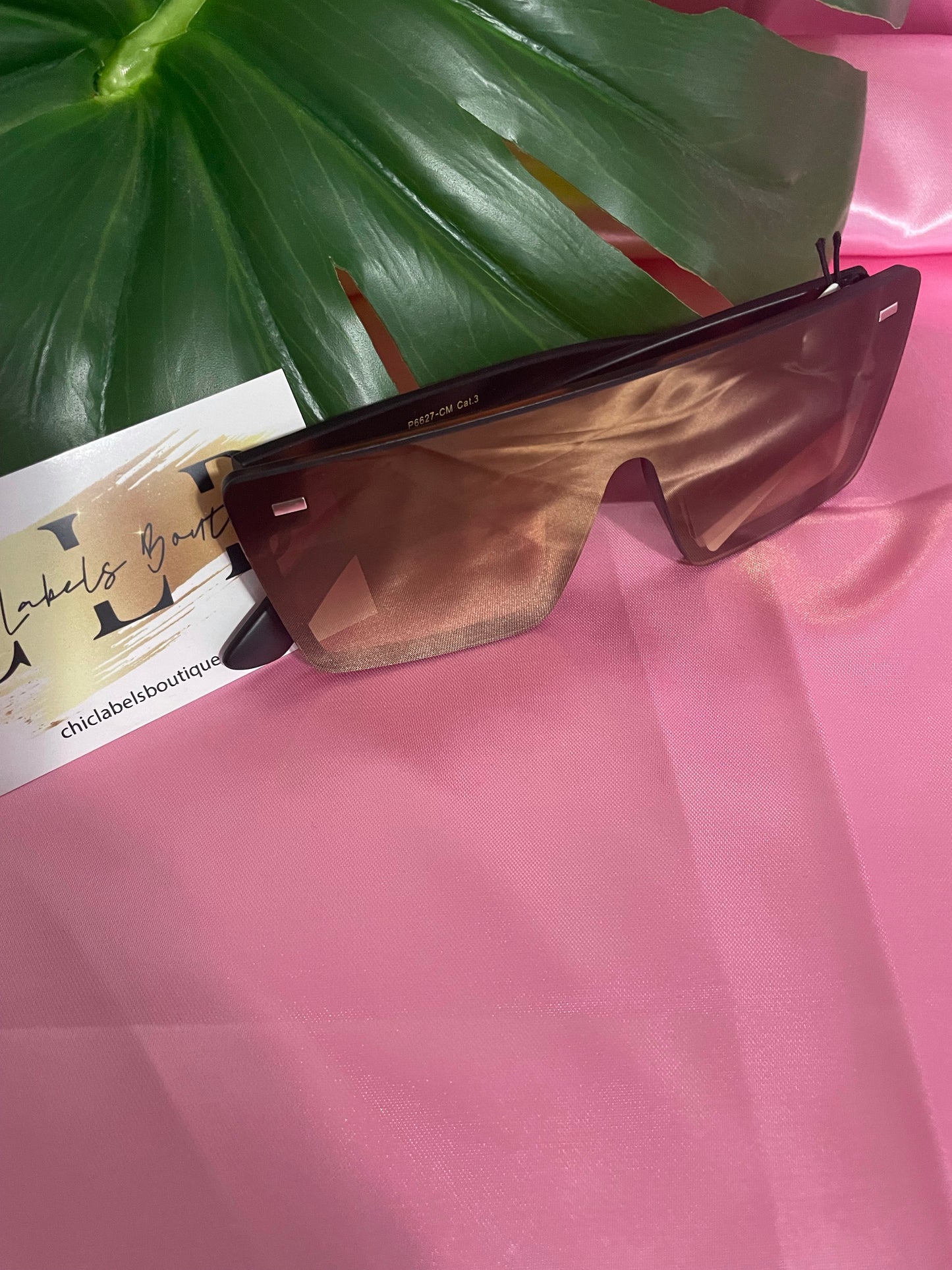 Chrome Square Sunglasses