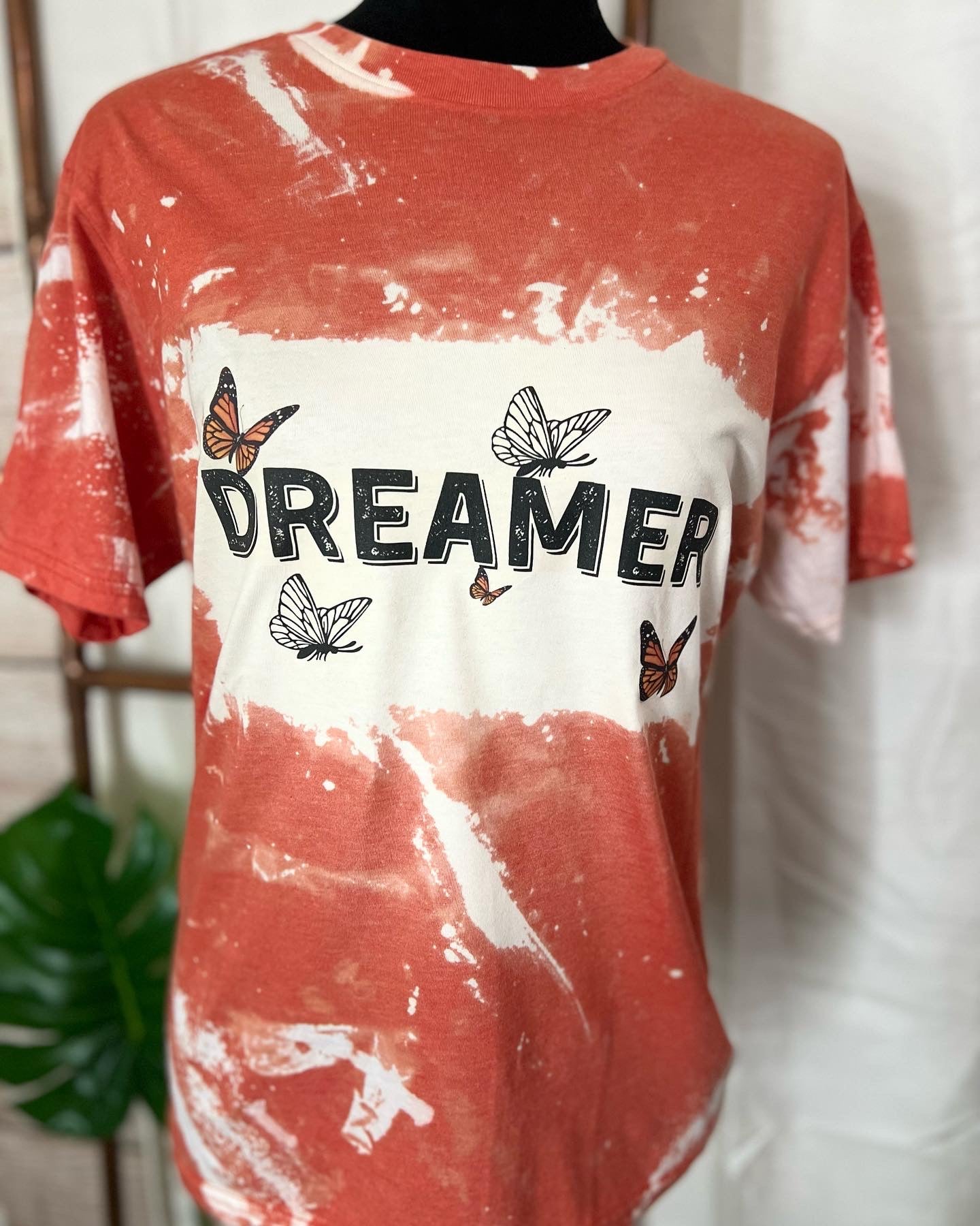 Orange  Butterfly Dreamer Tee