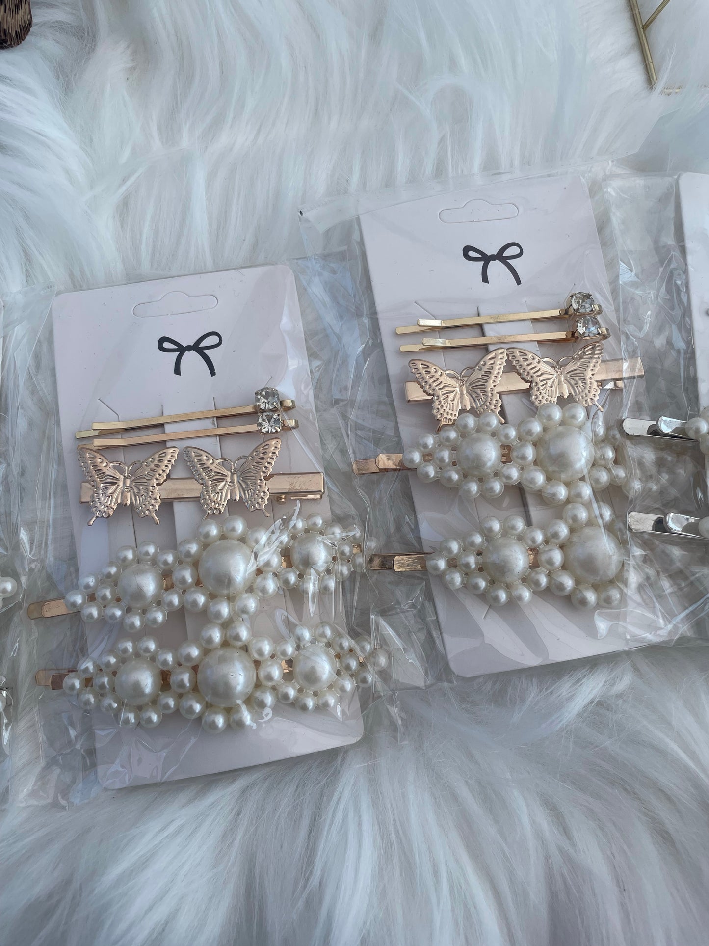 Pearl Clip Set