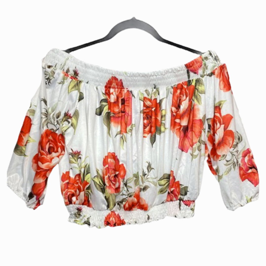 Rose Crop Top