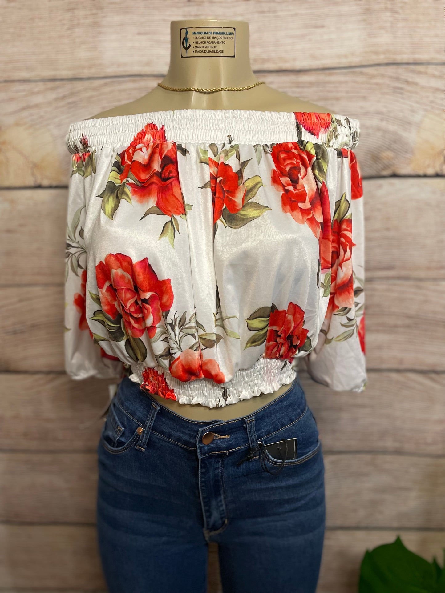 Rose Crop Top